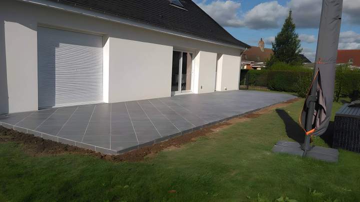 Carrelage extérieur Pas-de-Calais