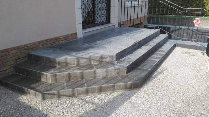 Réalisation d'un escalier en pierre Pas-de-Calais